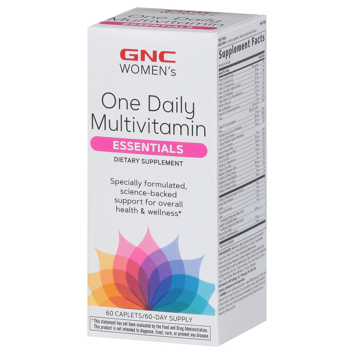 slide 2 of 10, GNC Women's One Daily Vitamin, 60 ct