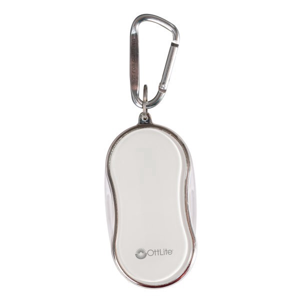 slide 4 of 4, Ottlite Pocket Led Light With Carabiner Clip, White, 3.5X Lens Power, 1 ct