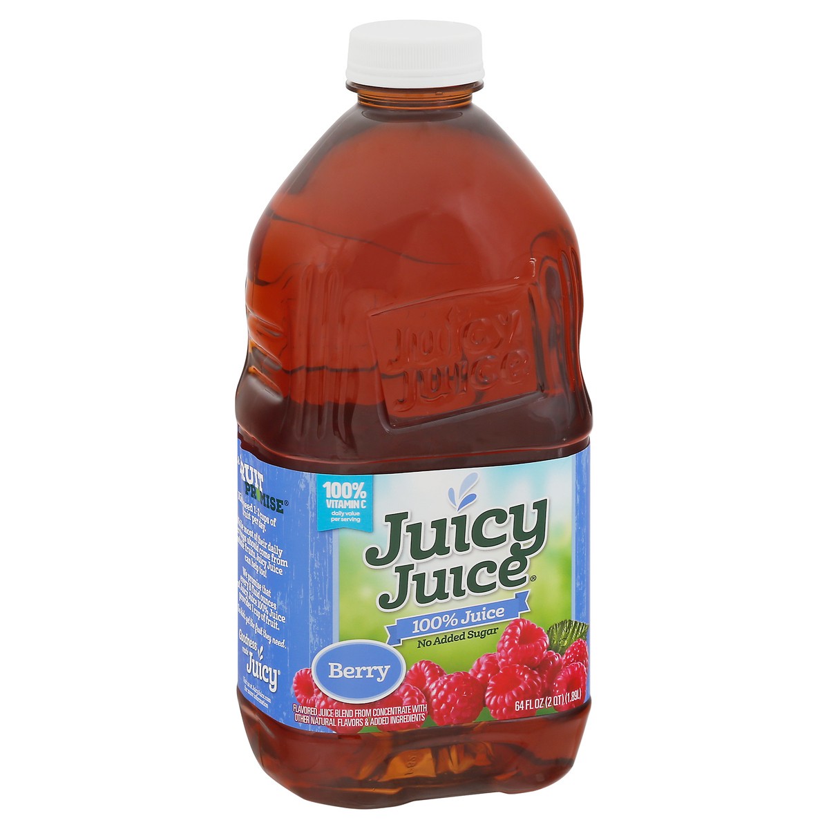 slide 8 of 9, Juicy Juice 100% Juice, Berry, 64 FL OZ Bottle, 64 fl oz