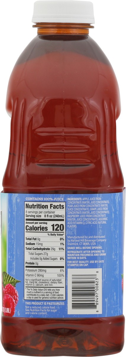 slide 6 of 9, Juicy Juice 100% Juice, Berry, 64 FL OZ Bottle, 64 fl oz