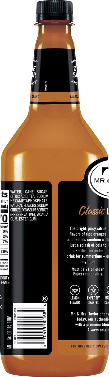 slide 12 of 12, Mr & Mrs T Classic Long Island Iced Tea Mix- 33.8 fl oz, 33.8 fl oz