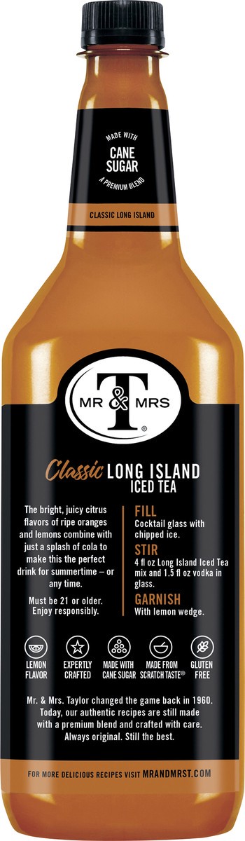 slide 10 of 12, Mr & Mrs T Classic Long Island Iced Tea Mix- 33.8 fl oz, 33.8 fl oz