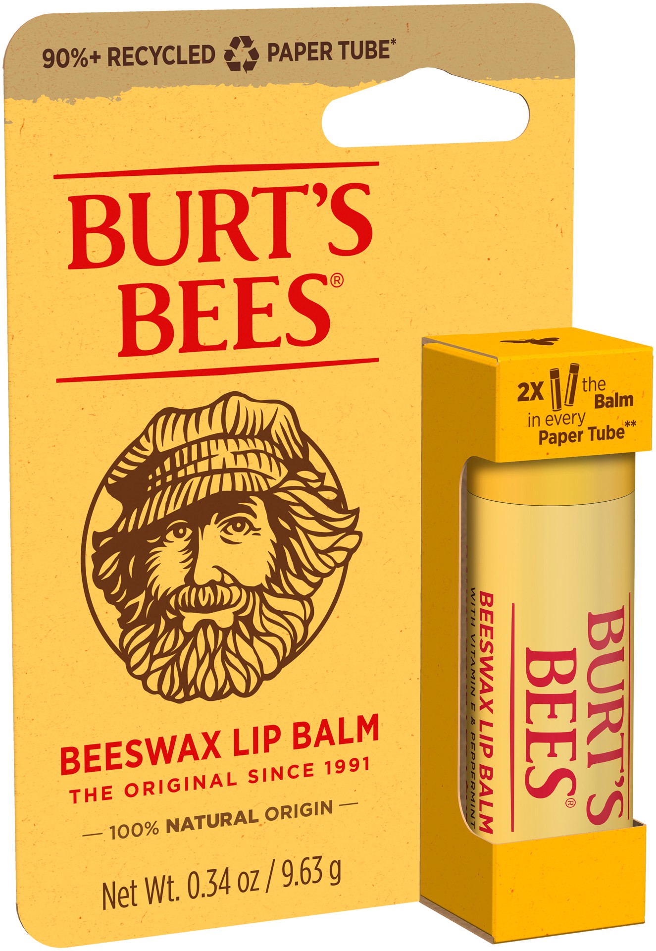 slide 4 of 5, Burt's Bees Beeswax Lip Balm 0.34 oz, 0.34 oz