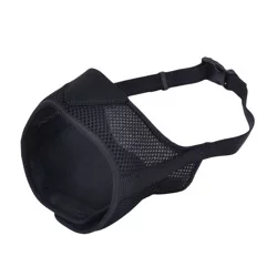 Best Fit Adjustable Comfort Dog Muzzle, Black, X-Large - Nose Circumference: 10" - 13"