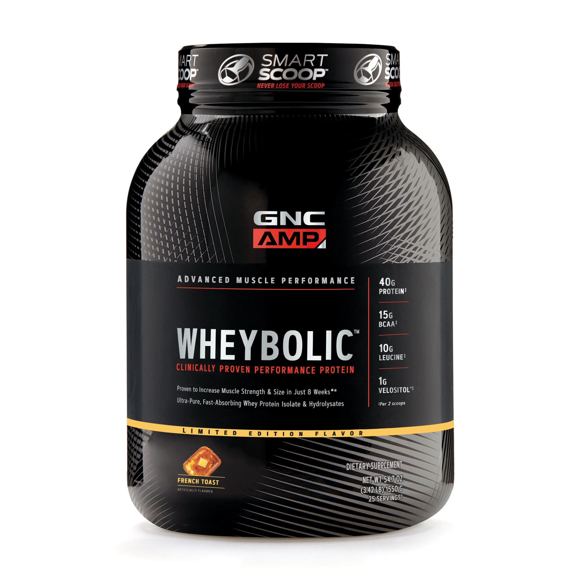 slide 1 of 1, GNC AMP Wheybolic - French Toast, 1 ct