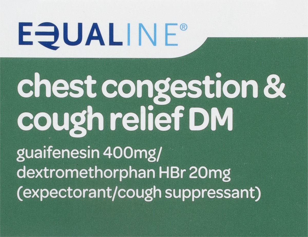 slide 4 of 9, Equaline Chest Congession Relief Tabs, 50 ct