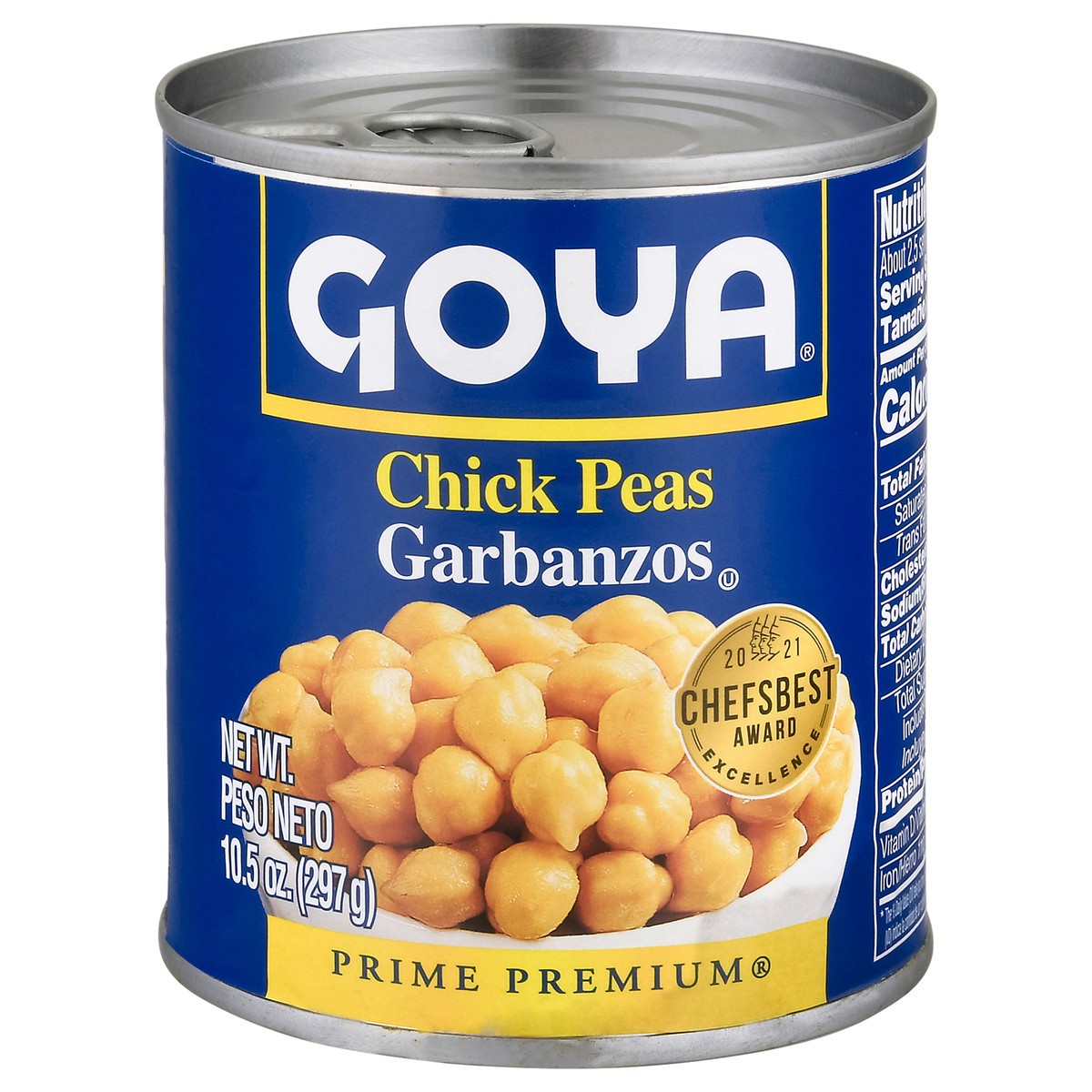 slide 3 of 4, Goya Prime Premium Chick Peas 10.5 oz, 10.5 oz