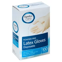 Signature Care S Care Gloves Latex One Size