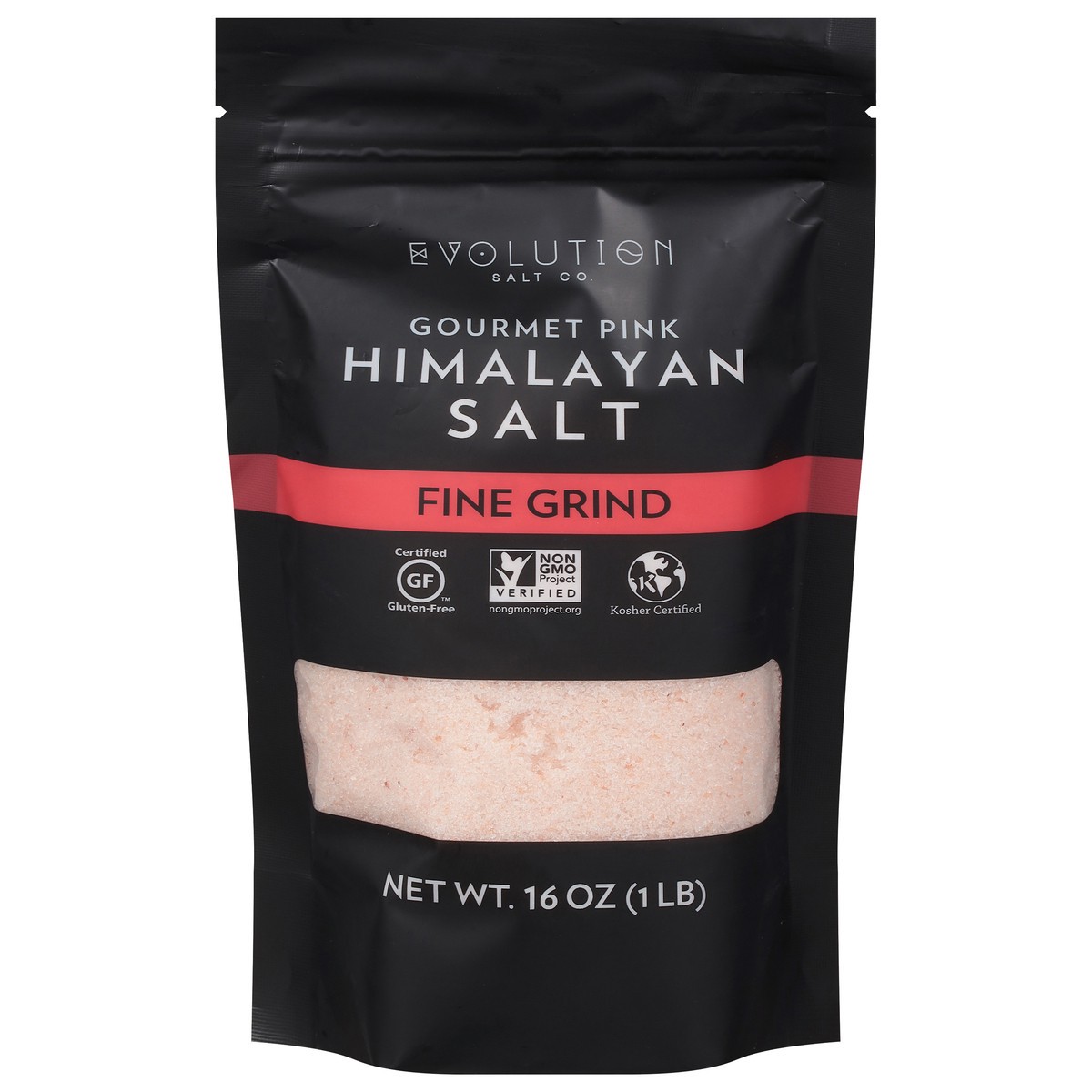 slide 1 of 13, Evolution Salt Co. Gourmet Pink Fine Grind Himalayan Salt 16 oz, 16 oz