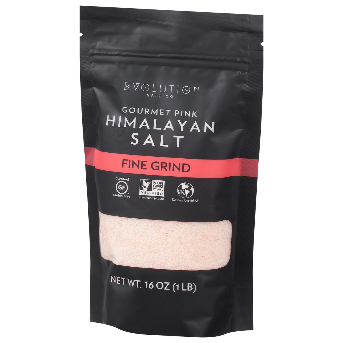 slide 2 of 13, Evolution Salt Co. Gourmet Pink Fine Grind Himalayan Salt 16 oz, 16 oz