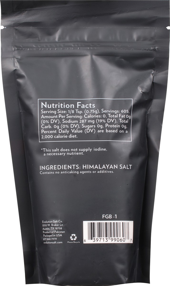 slide 9 of 13, Evolution Salt Co. Gourmet Pink Fine Grind Himalayan Salt 16 oz, 16 oz