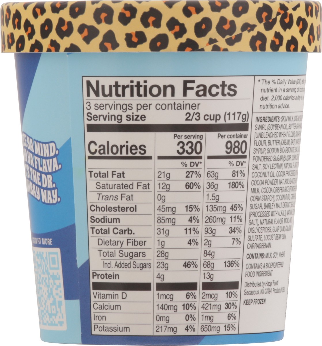 slide 4 of 13, Dr. Bombay S'more Vibes Marshmallow Ice Cream 1 pt, 1 pint