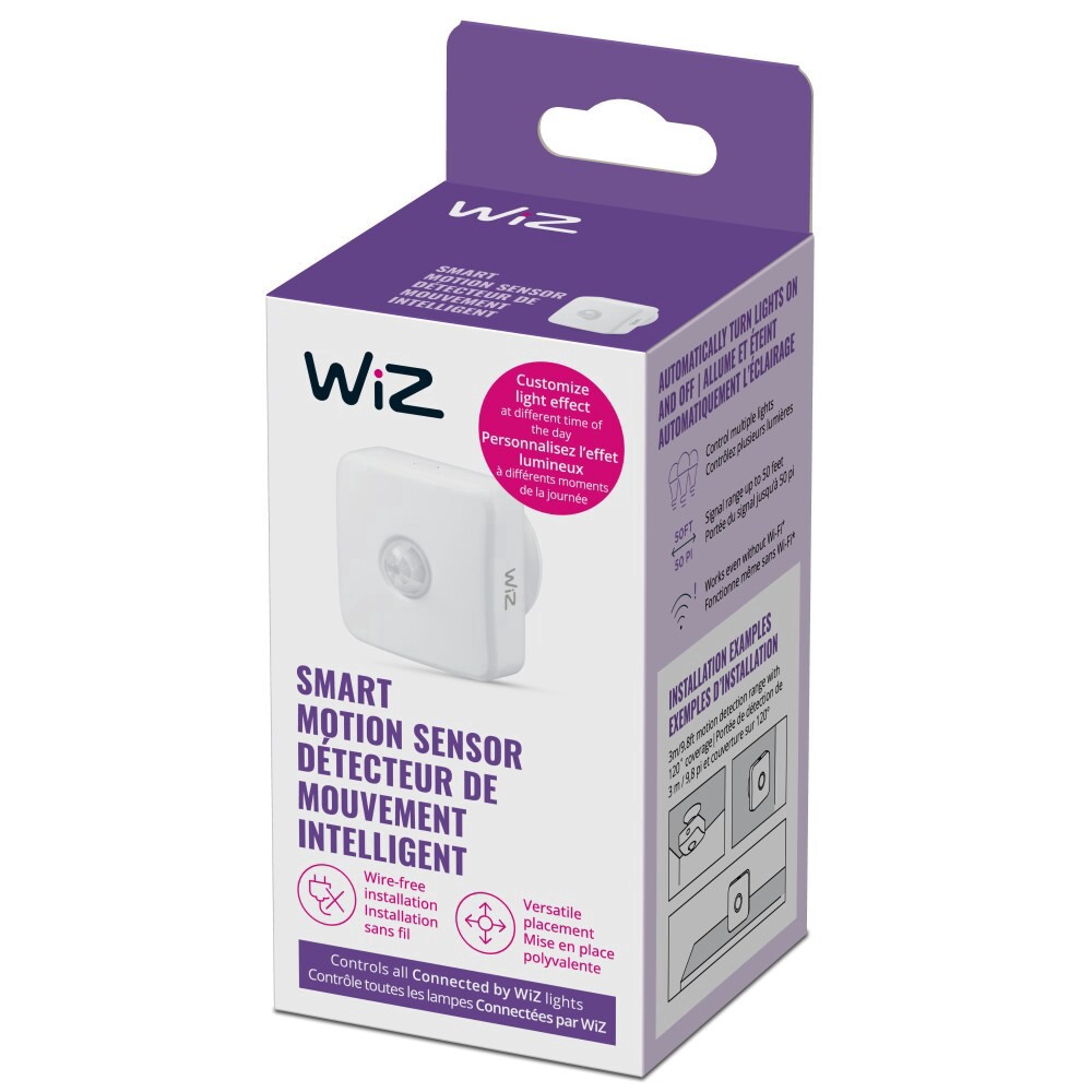 slide 2 of 6, WiZ Smart Motion Sensor, 1 ct