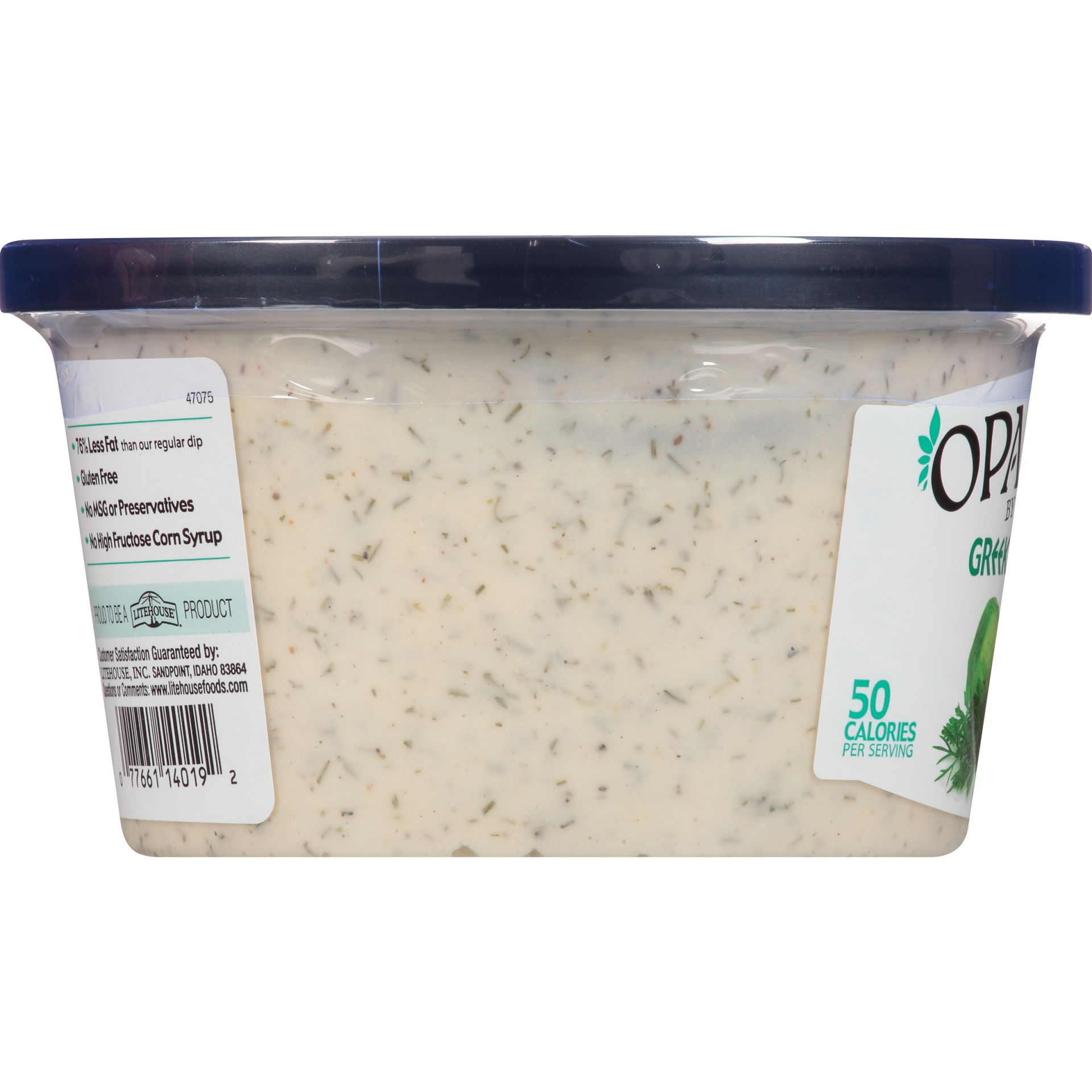 slide 3 of 6, Opadipity Litehouse Opadipity Cucumber Dill Greek Yogurt Dip 12 oz. Plastic Tub, 12 oz