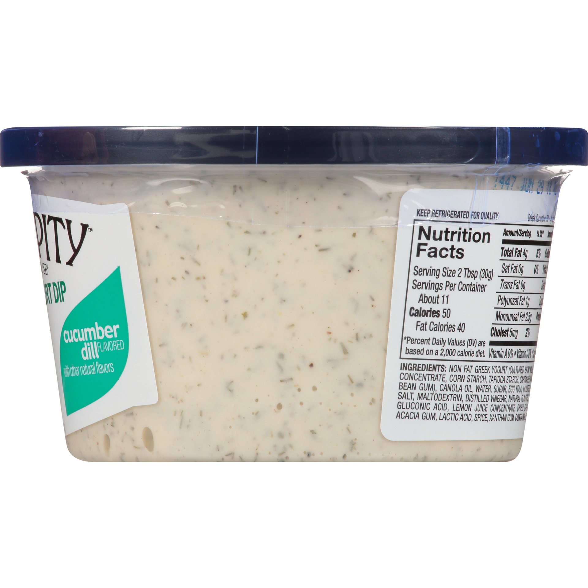 slide 4 of 6, Opadipity Litehouse Opadipity Cucumber Dill Greek Yogurt Dip 12 oz. Plastic Tub, 12 oz