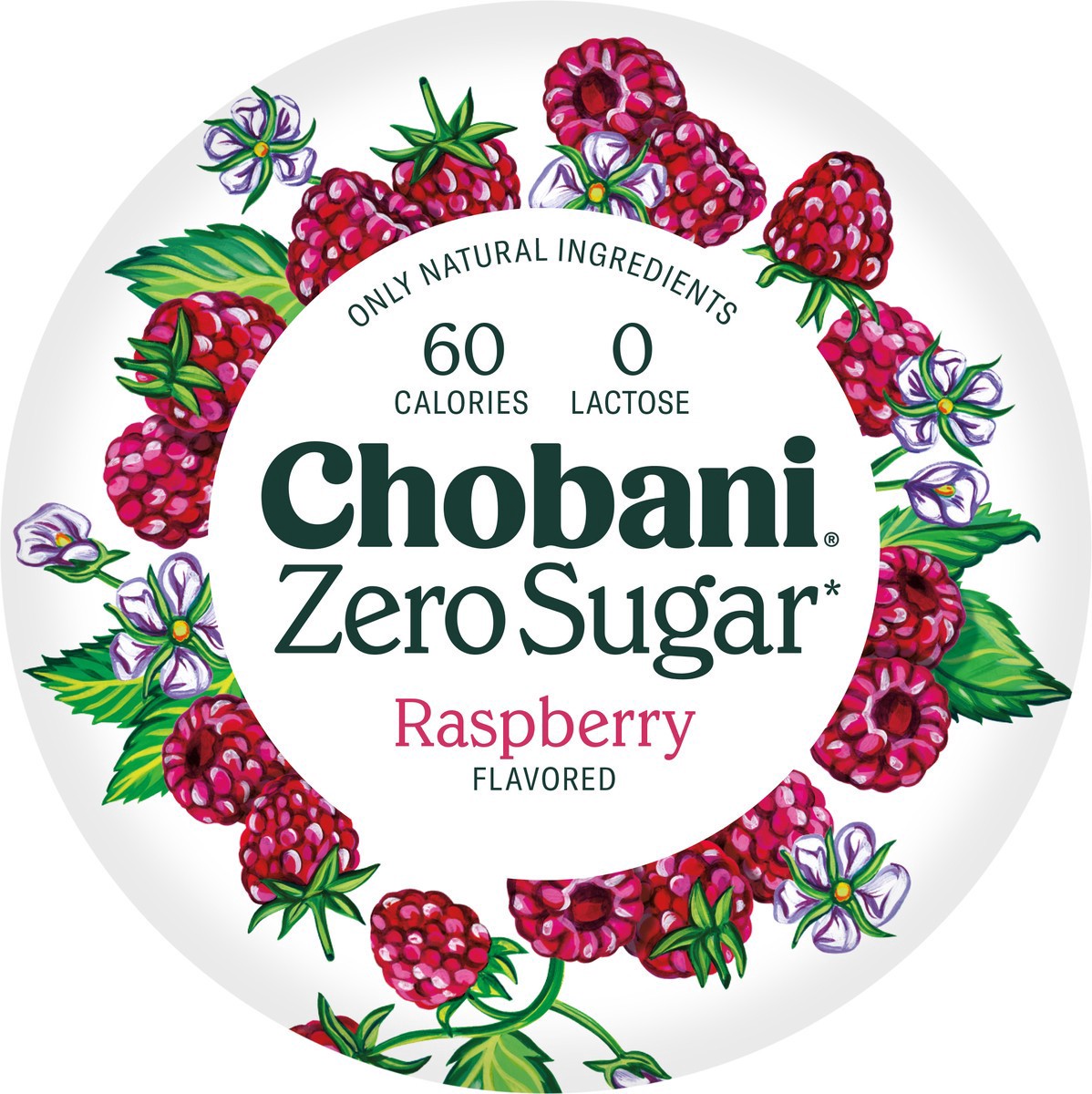 slide 9 of 9, Chobani Yogurt, Raspberry Flavored, 5.3 oz