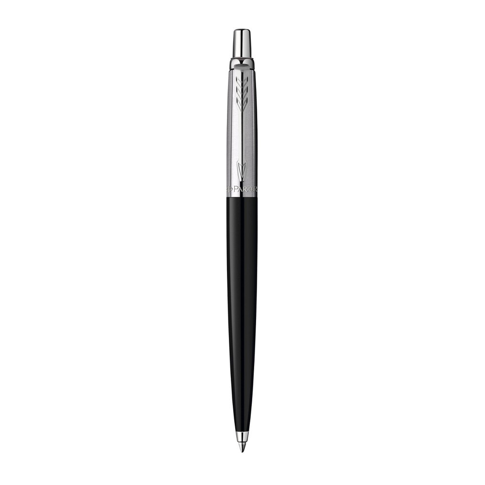 slide 2 of 3, Parker Rollerball Gel Pen Silver with Black Ink, 1 ct