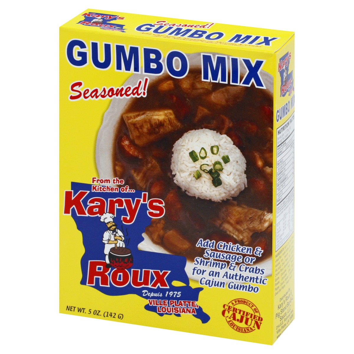 slide 3 of 13, Kary's Gumbo Mix 5 oz, 5 oz