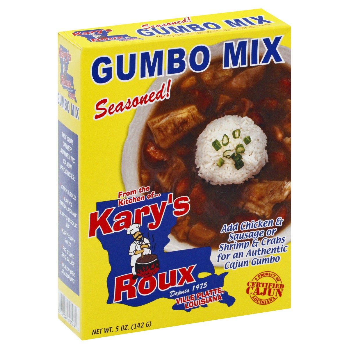 slide 7 of 13, Kary's Gumbo Mix 5 oz, 5 oz