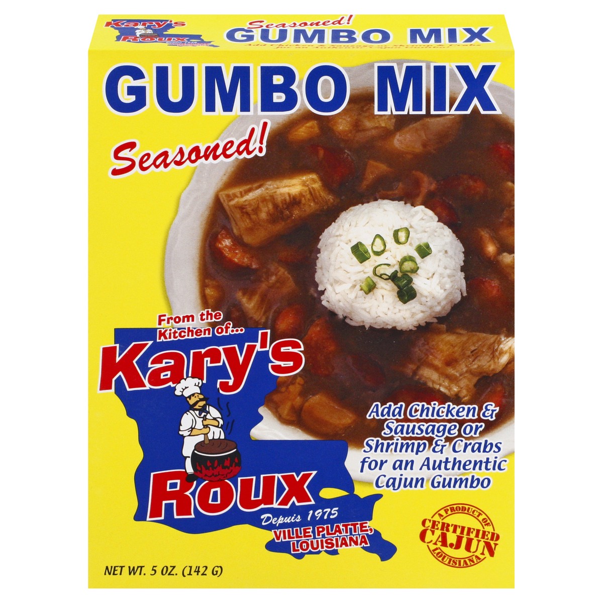 slide 1 of 13, Kary's Gumbo Mix 5 oz, 5 oz
