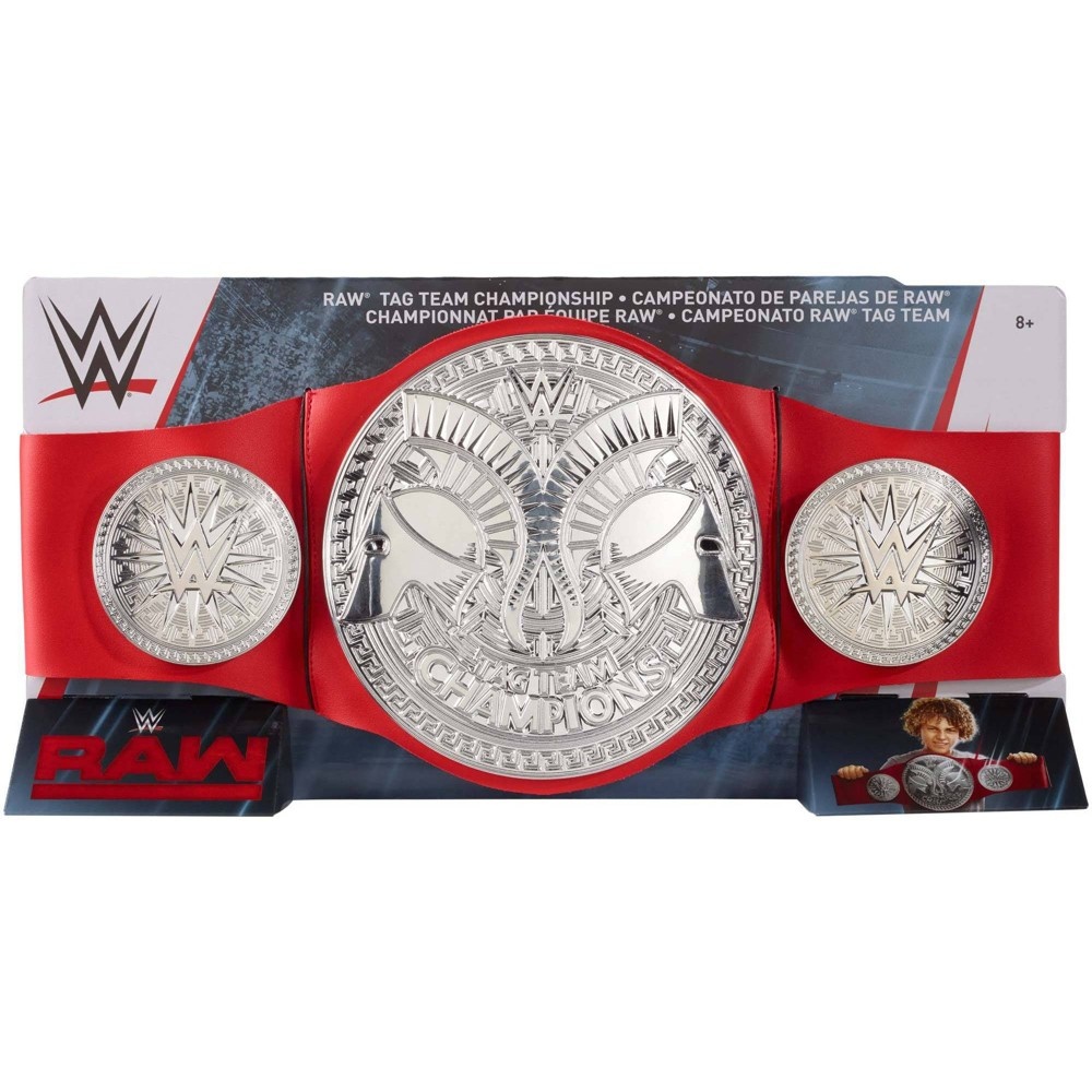 slide 4 of 6, WWE Raw Tag Team Championship Belt, 1 ct