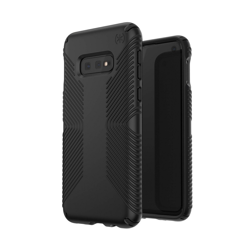 slide 6 of 8, Speck Samsung Galaxy S10e Presidio Grip Case - Black, 1 ct