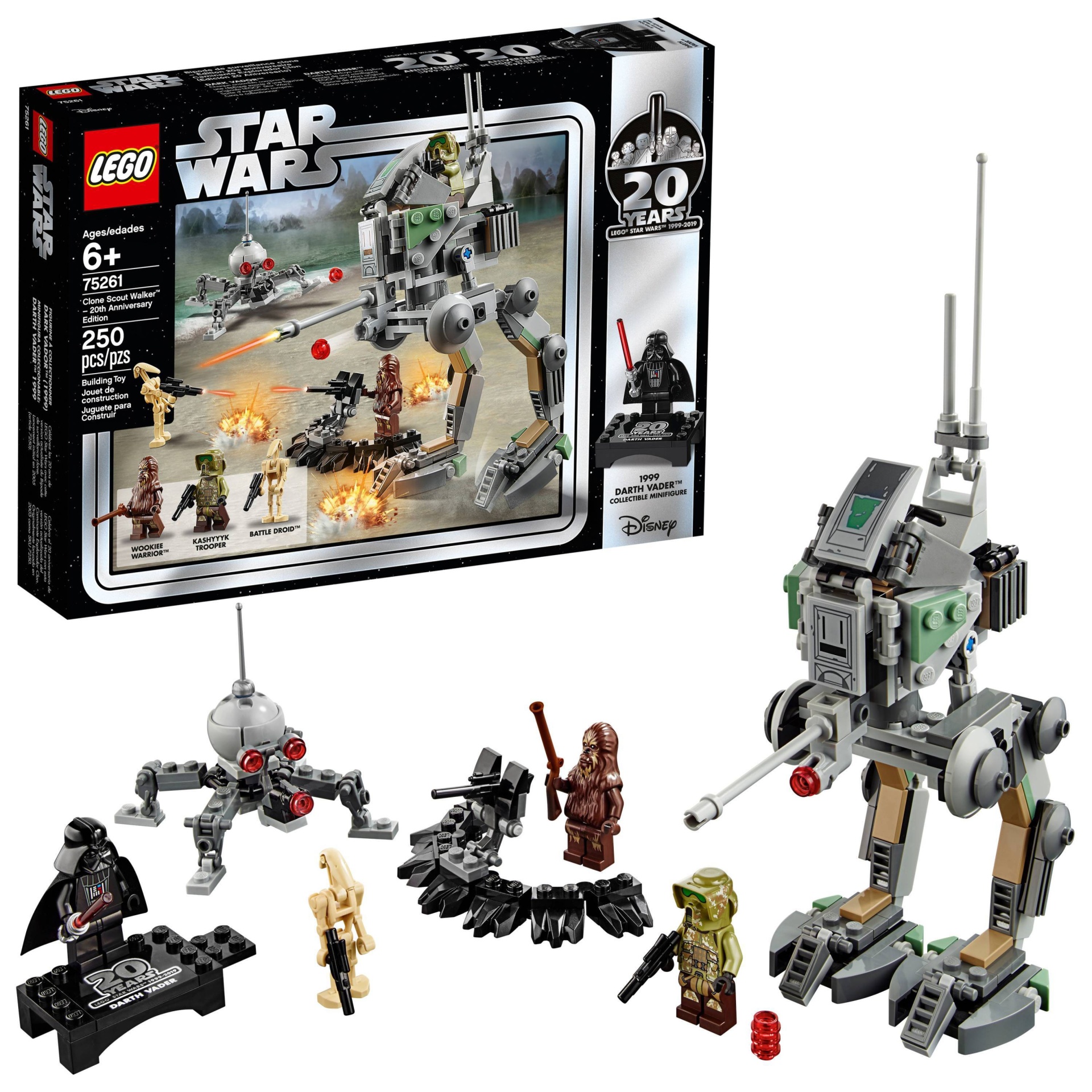 slide 1 of 7, LEGO Star Wars Clone Scout Walker - 20th Anniversary Edition, 1 ct