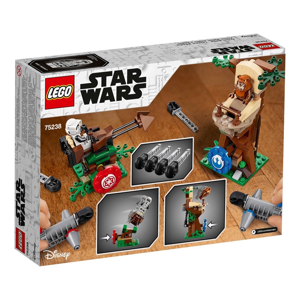 slide 3 of 7, LEGO Star Wars Action Battle Endor Assault 75238, 1 ct