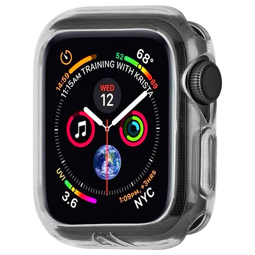 slide 2 of 6, Case-Mate Tough Apple Watch Bumper 38-40mm - Clear, 1 ct