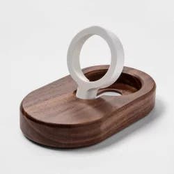 heyday Apple Watch Charging Stand Wood - Walnut