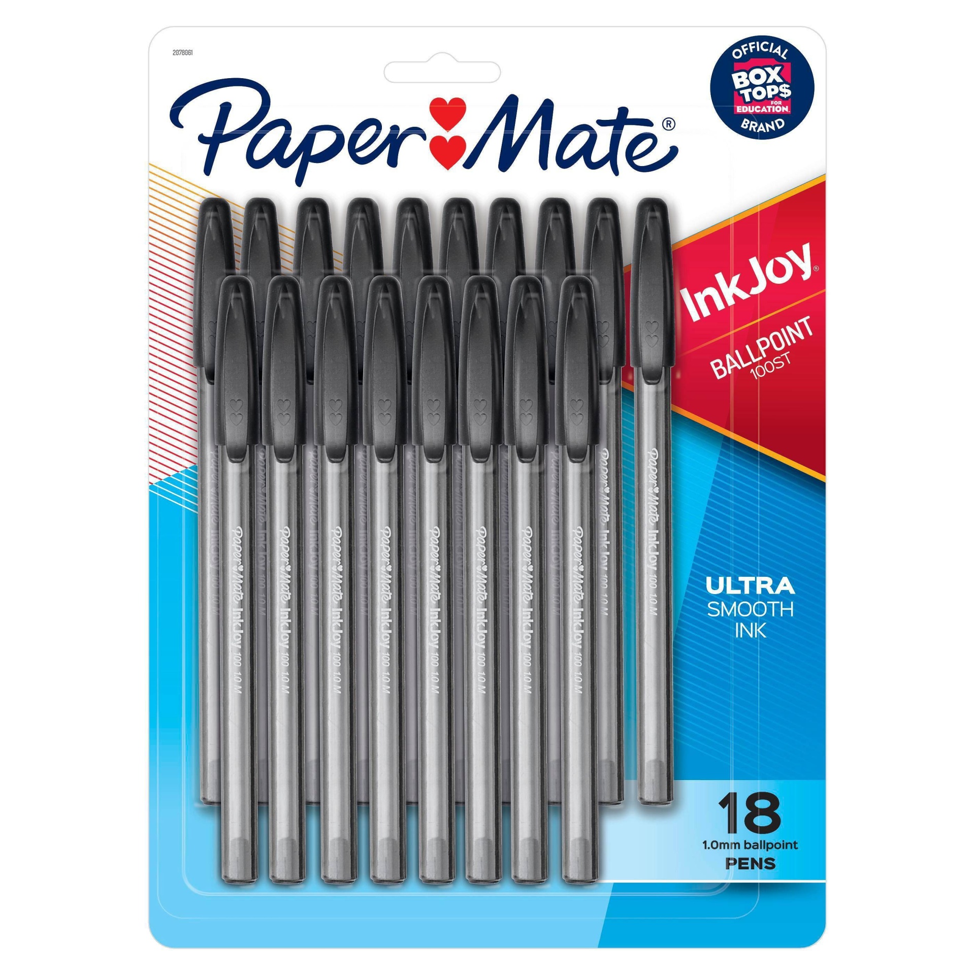 slide 1 of 3, Paper Mate InkJoy Ballpoint Pens Black, 18 ct