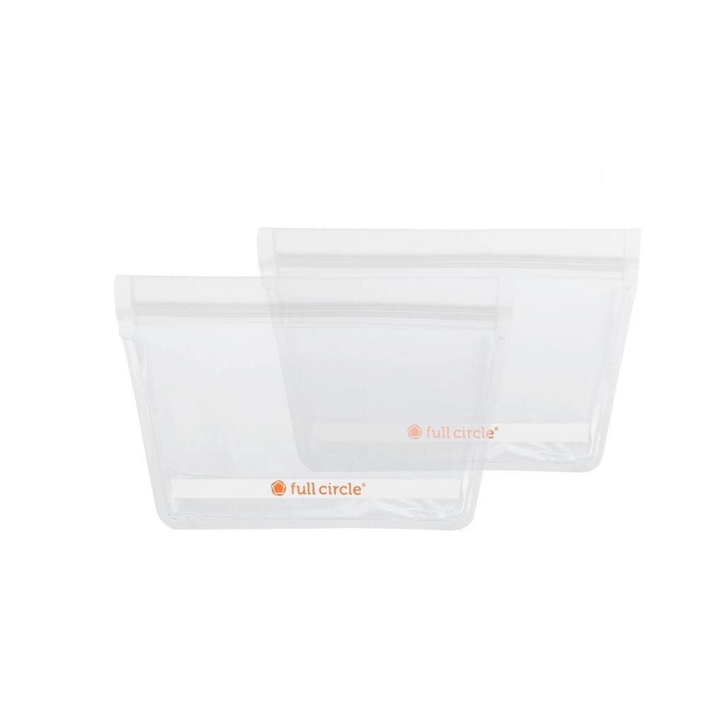 slide 2 of 11, Full Circle 1.5cup Reusable Snack Bags, 2 ct