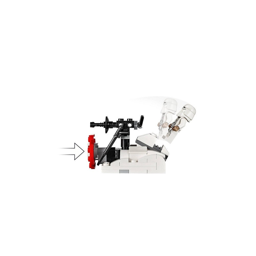 slide 3 of 7, LEGO Star Wars Action Battle Hoth Generator Attack 75239, 1 ct