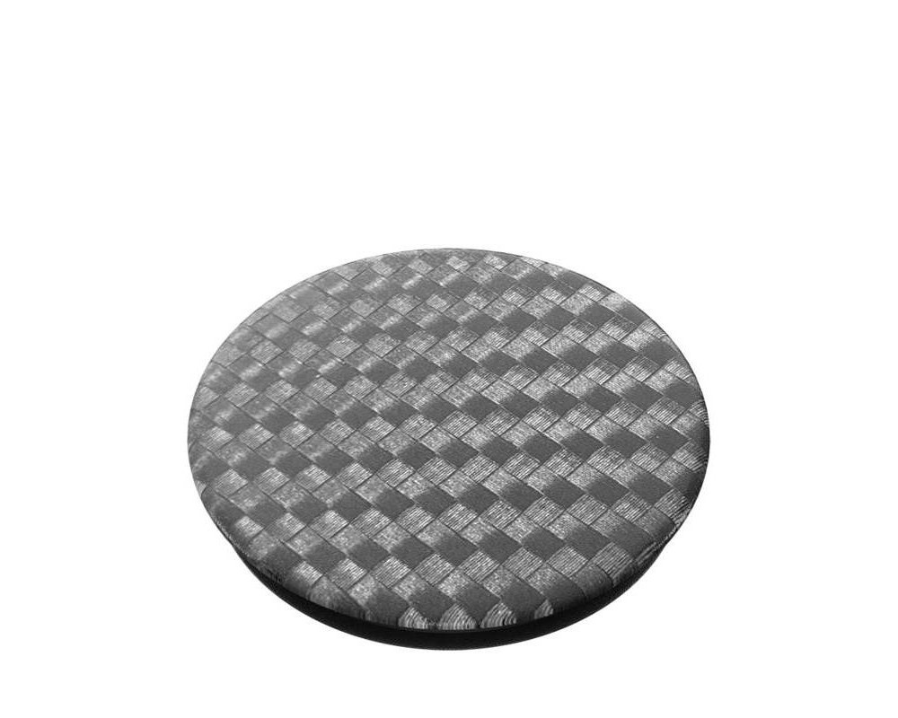 slide 2 of 3, PopSockets PopGrip Cell Phone Grip & Stand - Carbonite Weave, 1 ct