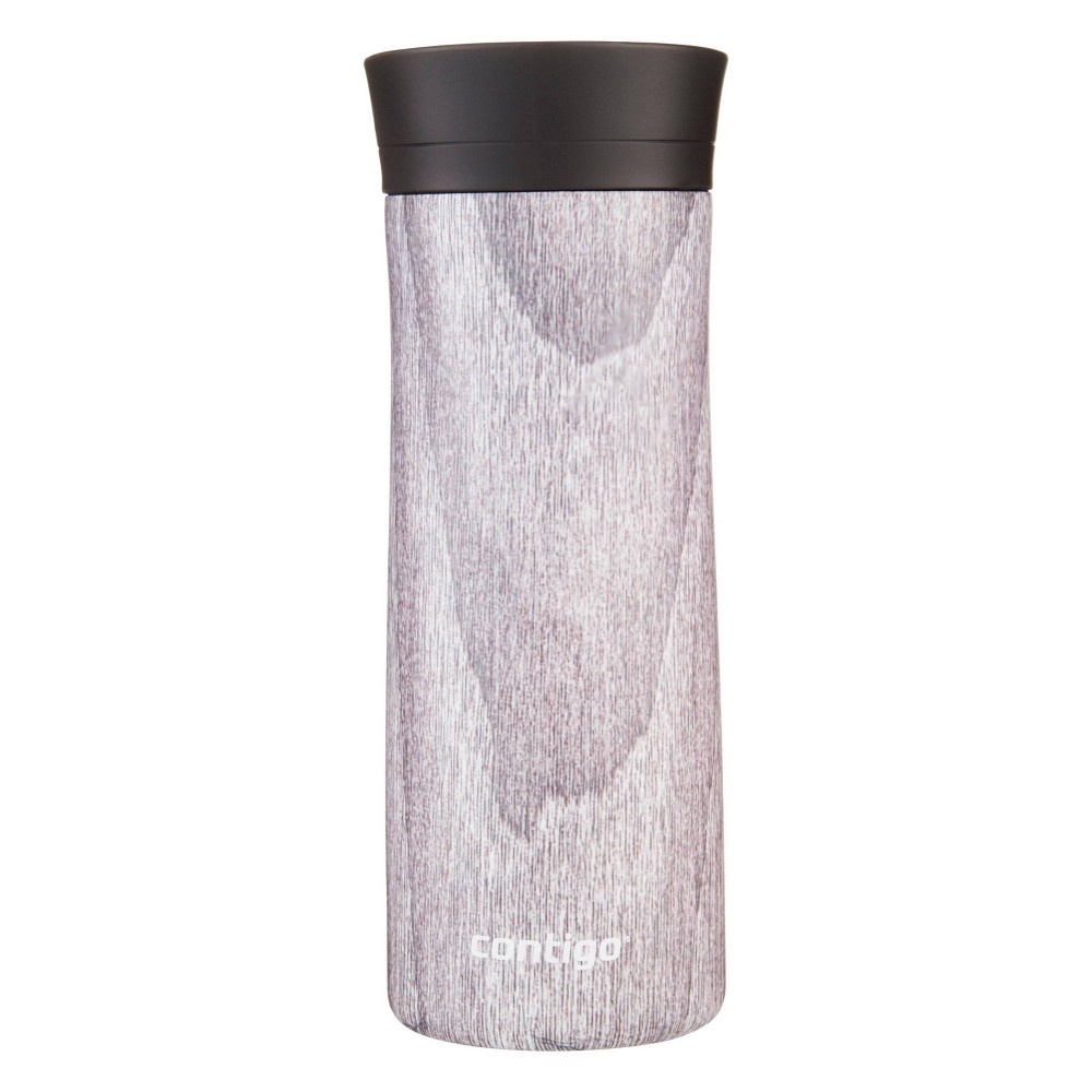 slide 3 of 6, Contigo Couture Stainless Steel Autoseal Vacuum-Insulated Coffee Travel Mug Blonde Wood, 14 oz