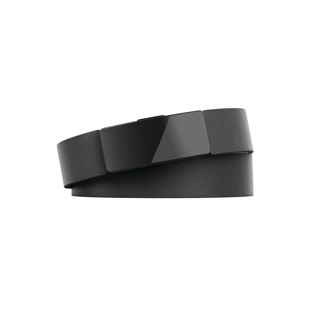 slide 2 of 4, Fitbit Inspire Activity Tracker Double Leather Wrap Band - Black, 1 ct