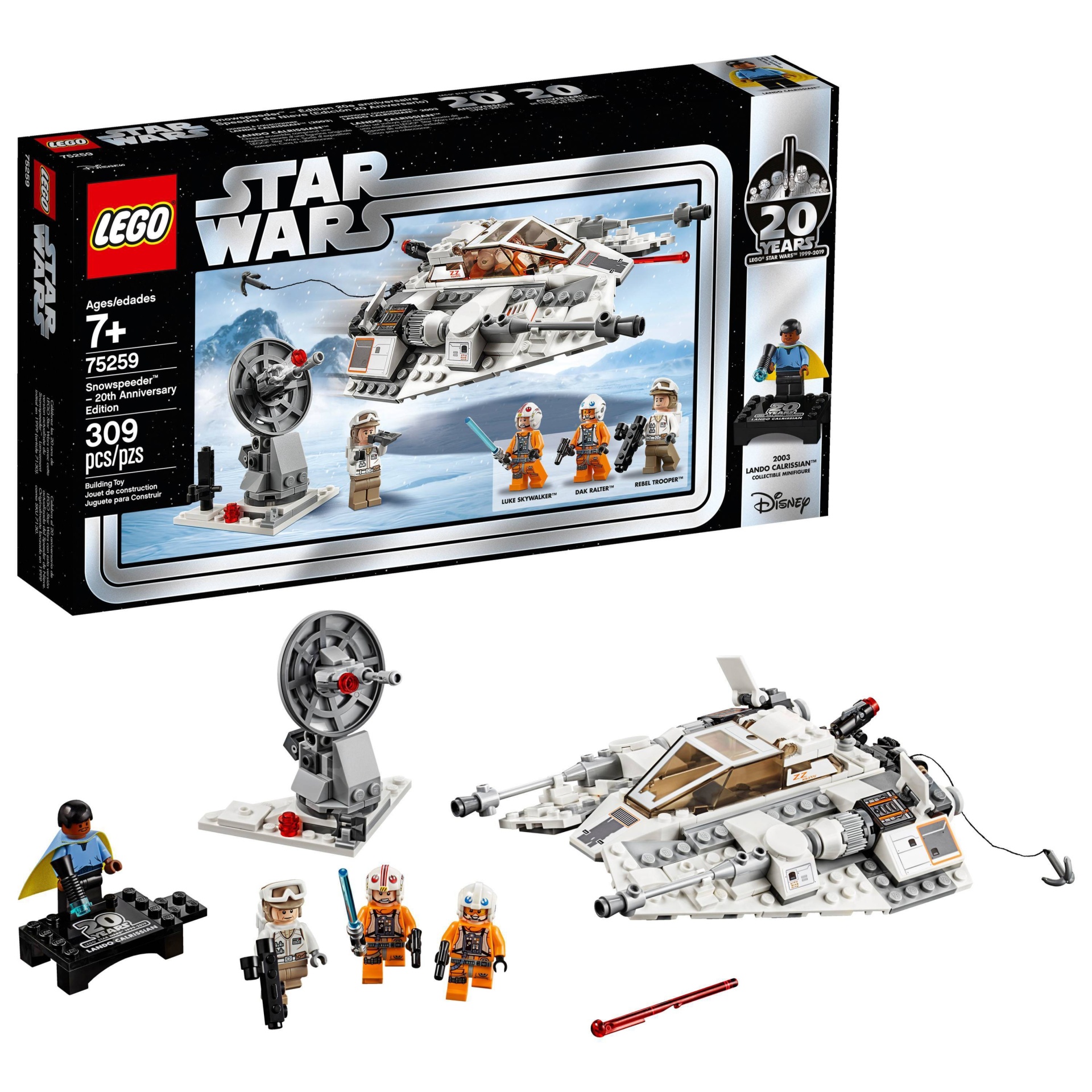 slide 1 of 7, LEGO Star Wars Snowspeeder - 20th Anniversary Edition , 1 ct