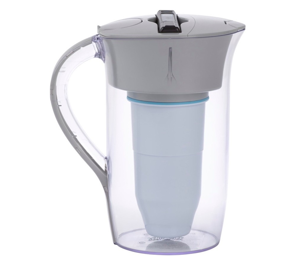 slide 7 of 7, Zerowater 8 Cup Round Pitcher with Free Water Quality Meter, 1 ct