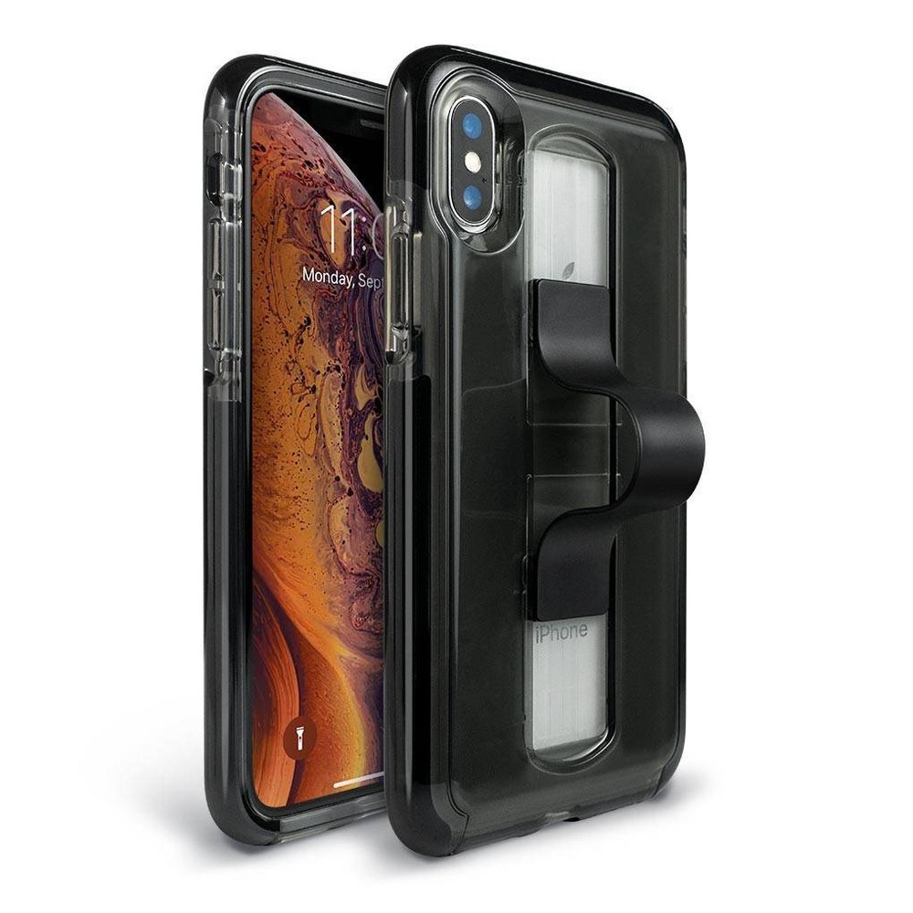 slide 2 of 4, Bodyguardz Apple iPhone X/Xs Slidevue Case - Smoke, 1 ct