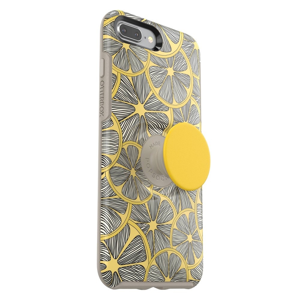 slide 8 of 9, OtterBox Apple iPhone 8 Plus/7 Plus Otter + Pop Symmetry Case (With Poptop) - Always Tarty, 1 ct