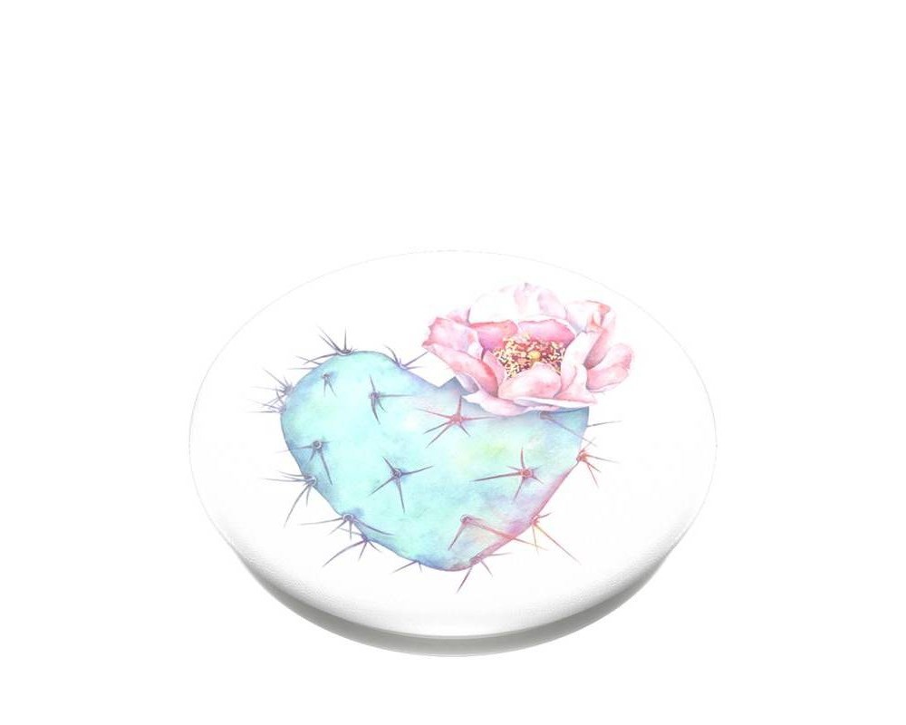 slide 2 of 3, PopSockets PopGrip Cell Phone Grip & Stand - Succulent Heart, 1 ct