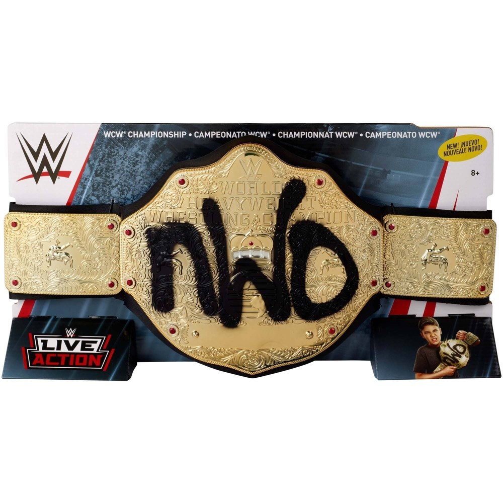 slide 4 of 5, WWE NWO Championship Belt, 1 ct