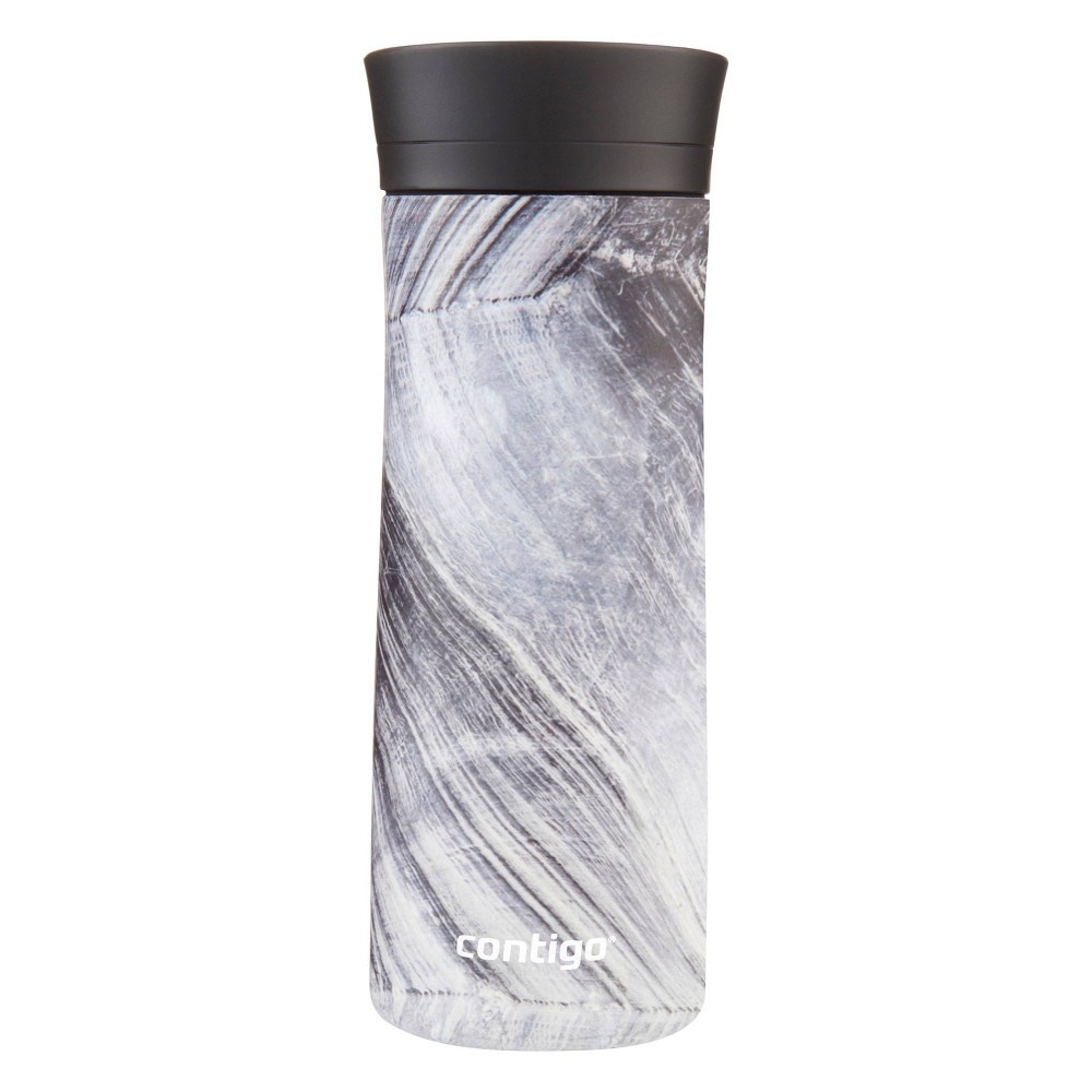 Contigo, Dining, Contigo Silver Black Metal 6 Oz Travel Mug Coffee Cup