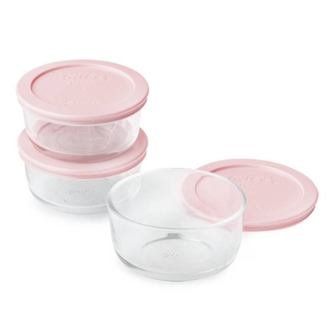 Pyrex Round Storage Dish, 2 Cup