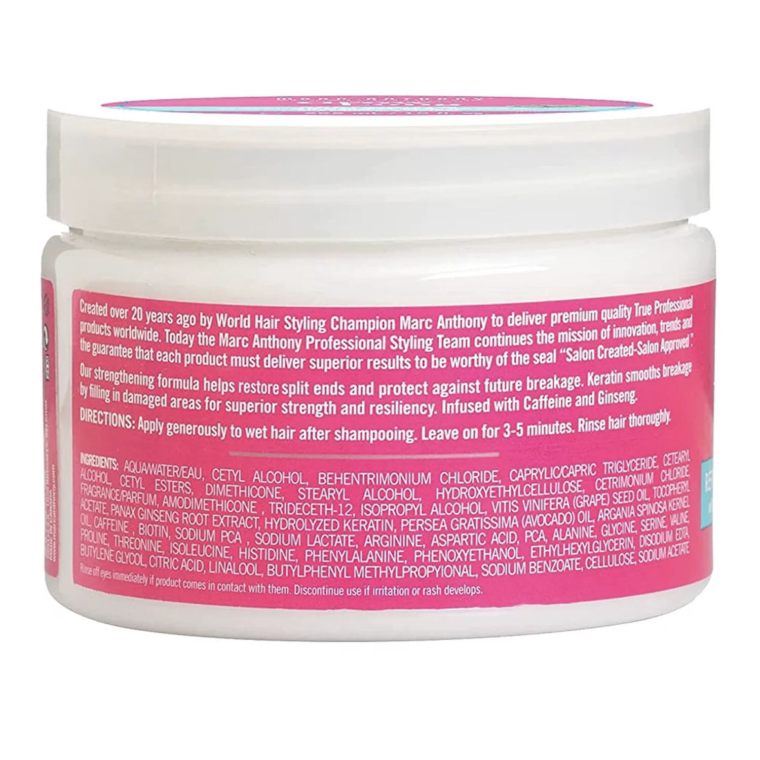 slide 3 of 3, Marc Anthony Grow Long, Restoring Anti-Breakage Mask, 10.4 oz