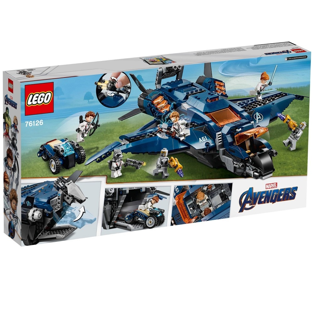 slide 3 of 4, LEGO Super Heroes AvenGers Ultimate Quinjet, 1 ct