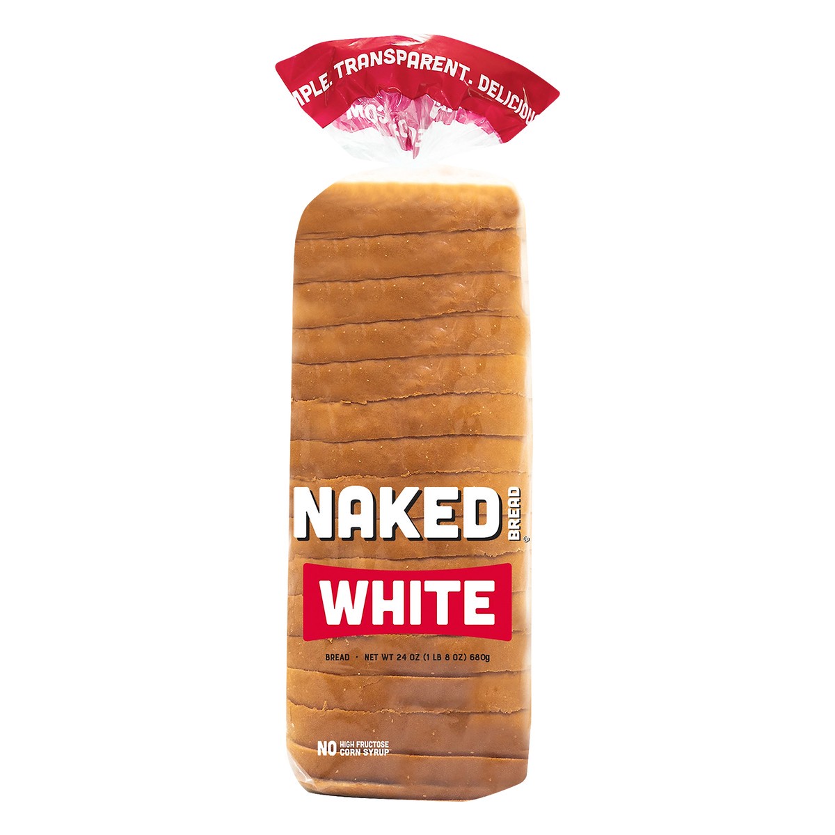 slide 1 of 7, Naked Old Fashioned White Bread, 24 oz