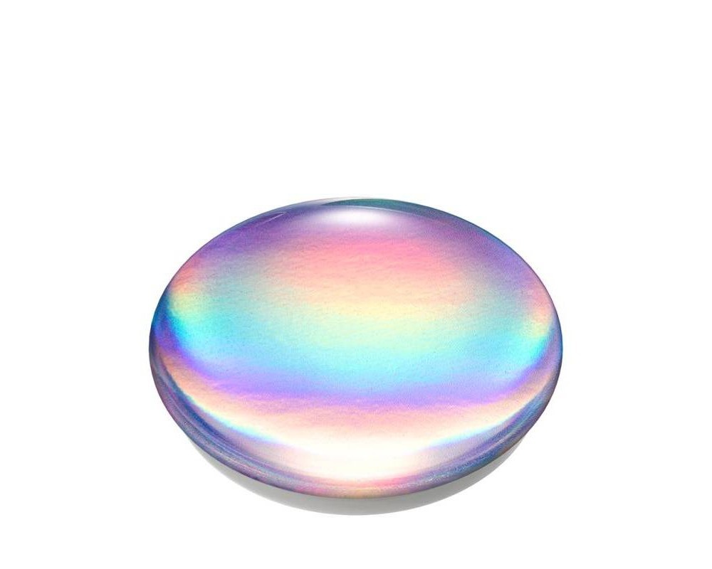 slide 2 of 3, PopSockets Gloss PopGrip Cell Phone Grip & Stand - Rainbow Orb, 1 ct