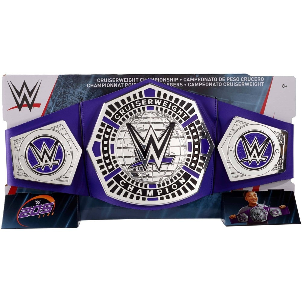 slide 4 of 5, WWE Cruiserweight Belt, 1 ct