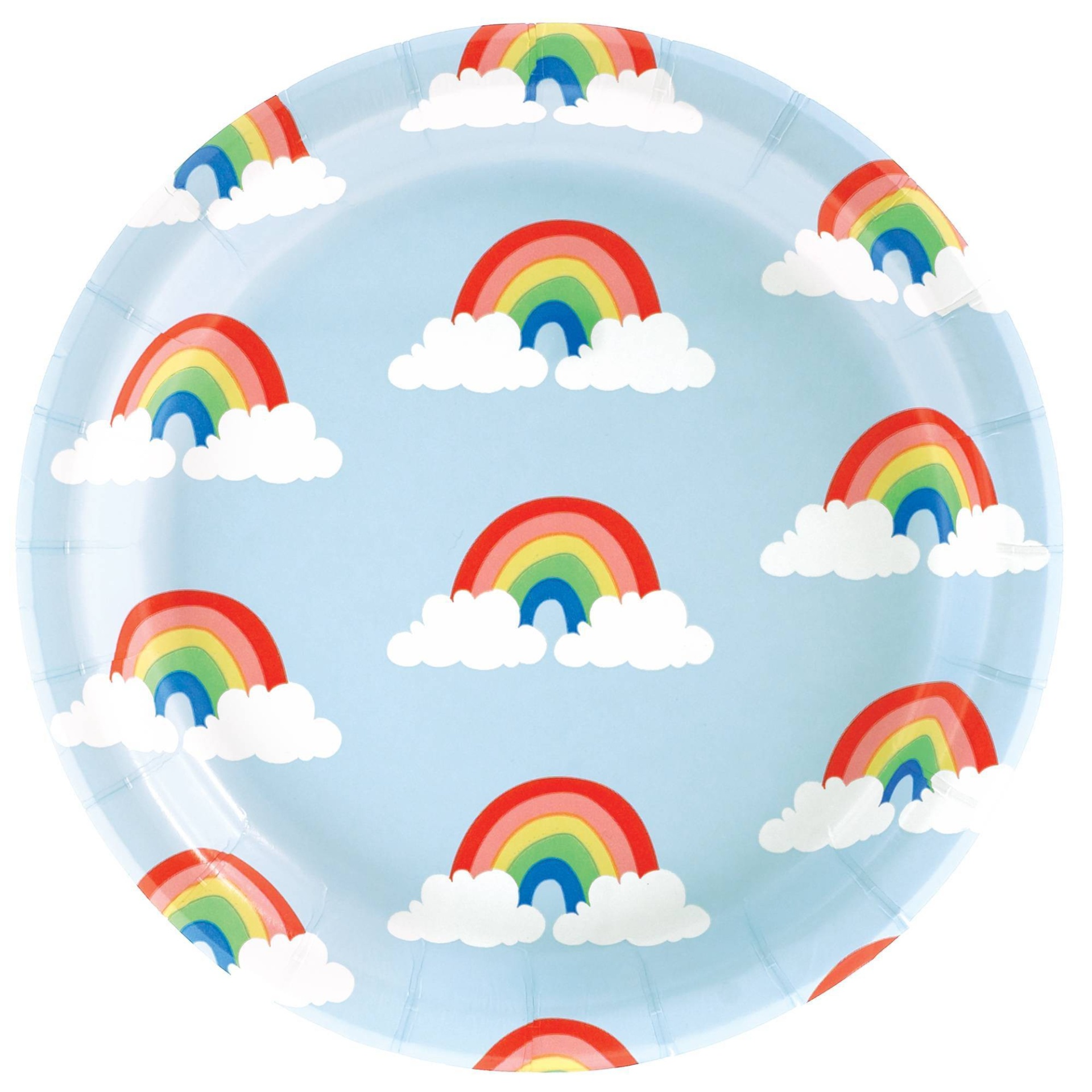 slide 1 of 2, Rainbow Snack Plate - Spritz, 10 ct